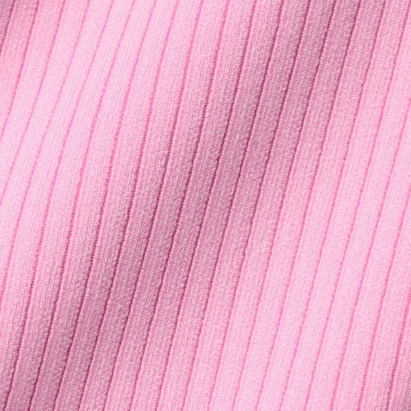 NEW Alo Yoga Airlift Ribbed Jump Start V-Neck Bra Sweet Pink XS - Picture 3 of 6